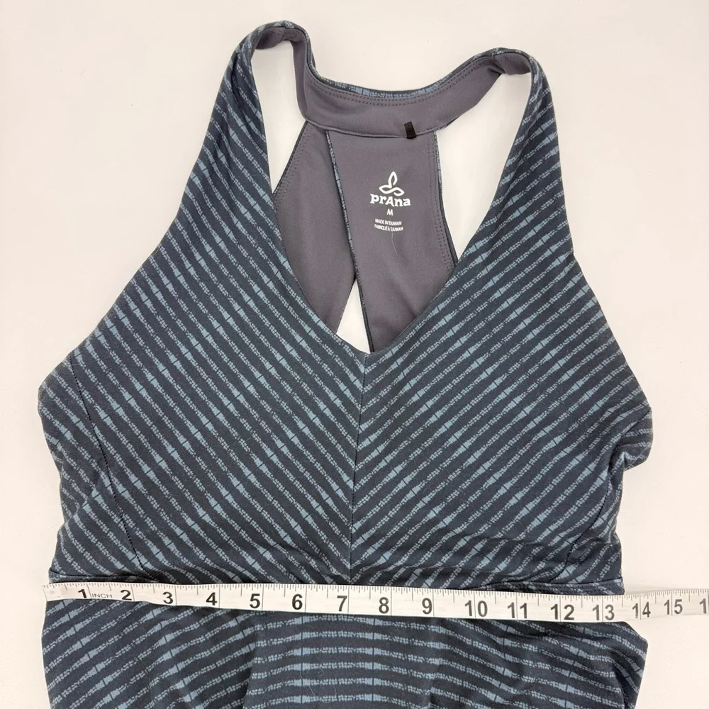 PrAna Womens Athleisure Boho Handkerchief Hem Midi Dress Racerback Size M Summer - Picture 6 of 10